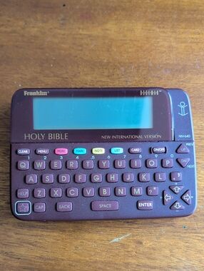 Franklin Bookman NIV-640 Electronic Holy Bible New International Version